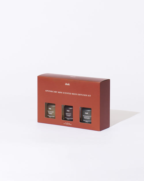 Apothecary Mini Scented Reed Diffuser Set 3 x 40 mL