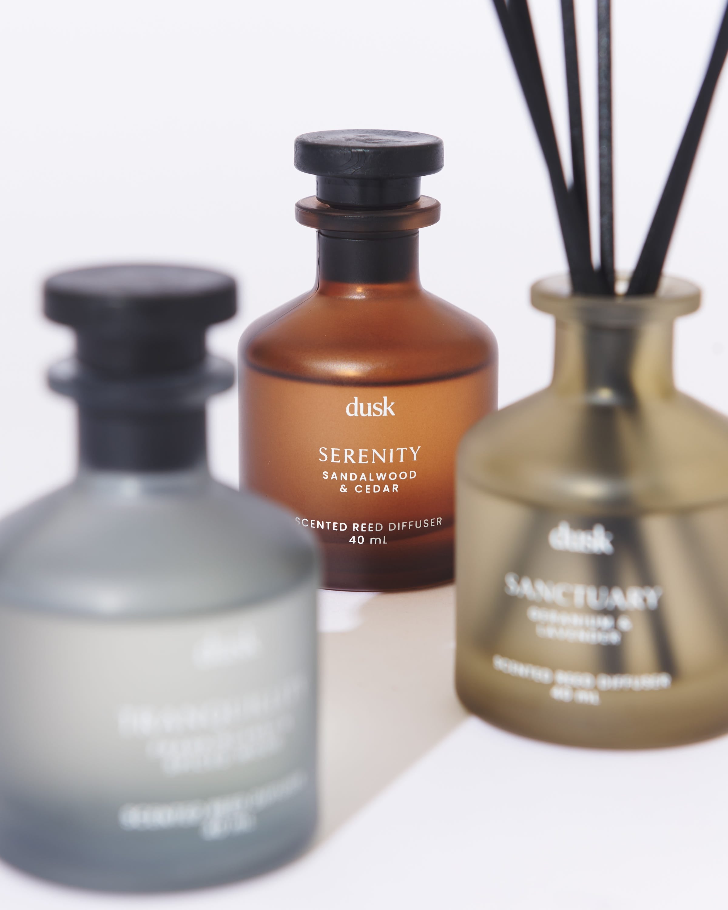 Apothecary Mini Scented Reed Diffuser Set 3 x 40 mL