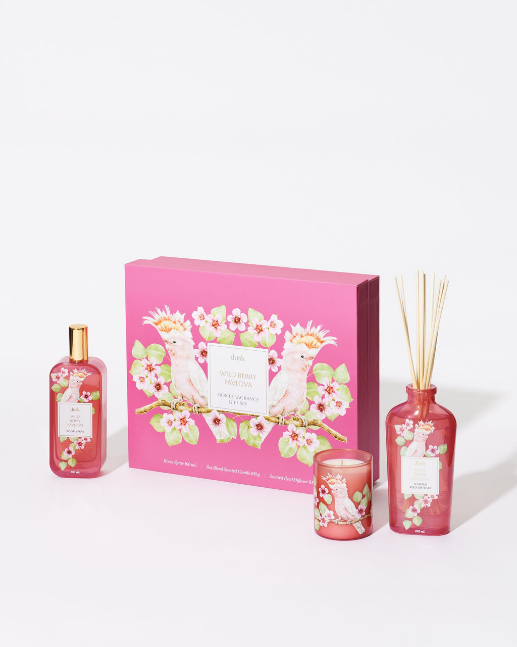 Wild Berry Pavlova Home Fragrance Gift Set