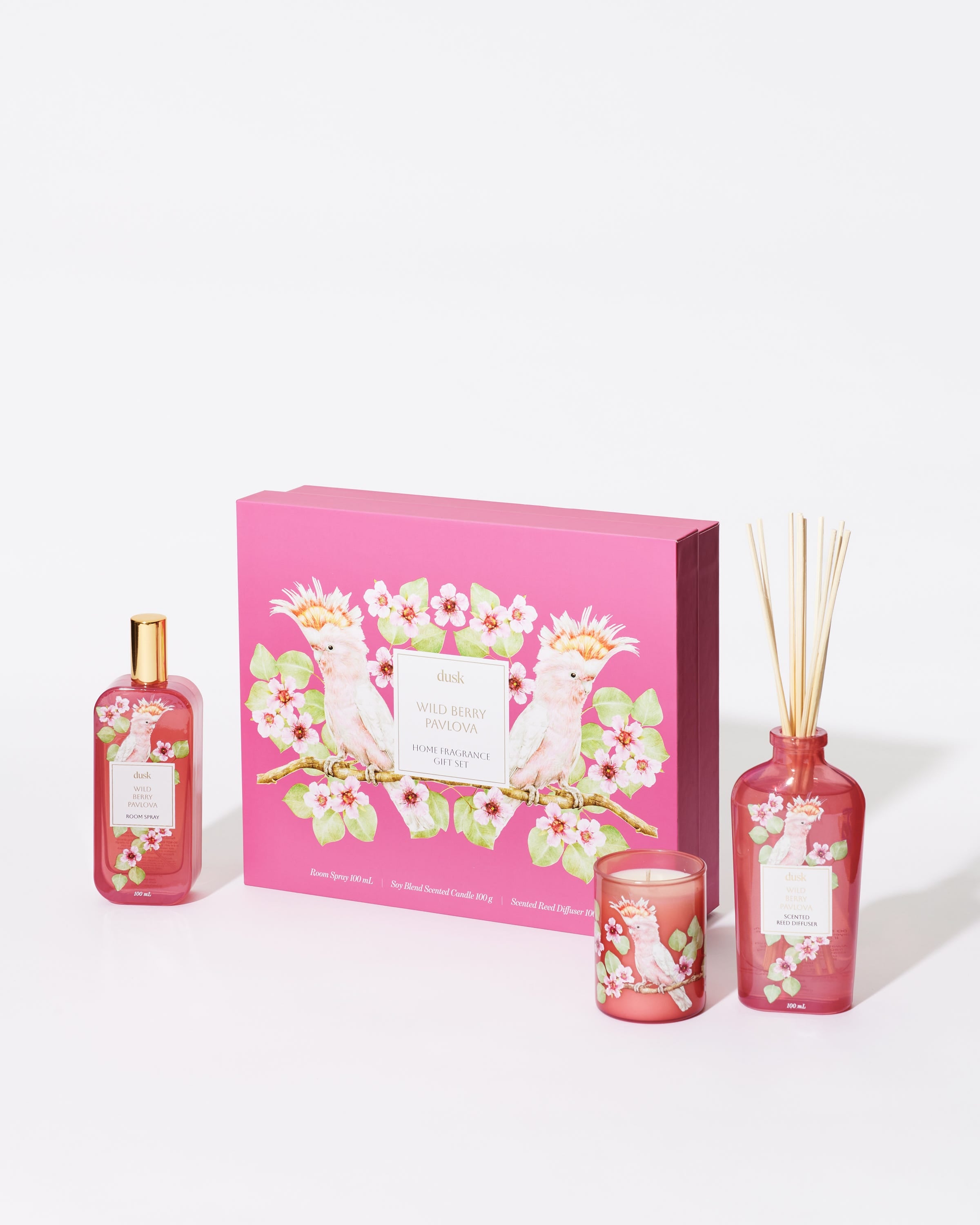 Wild Berry Pavlova Home Fragrance Gift Set