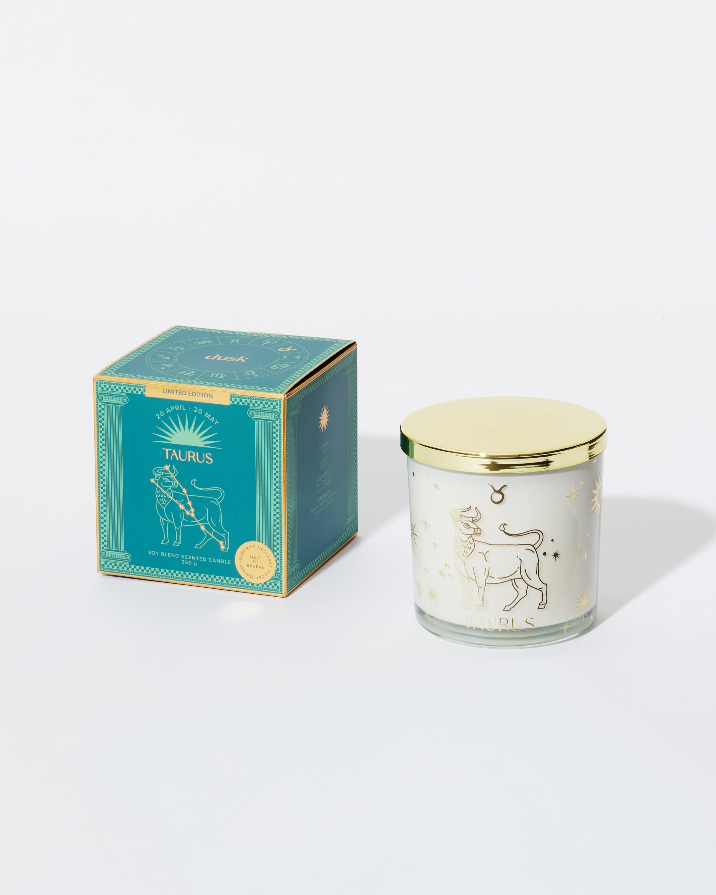 Taurus Soy Blend Scented Candle 350 g