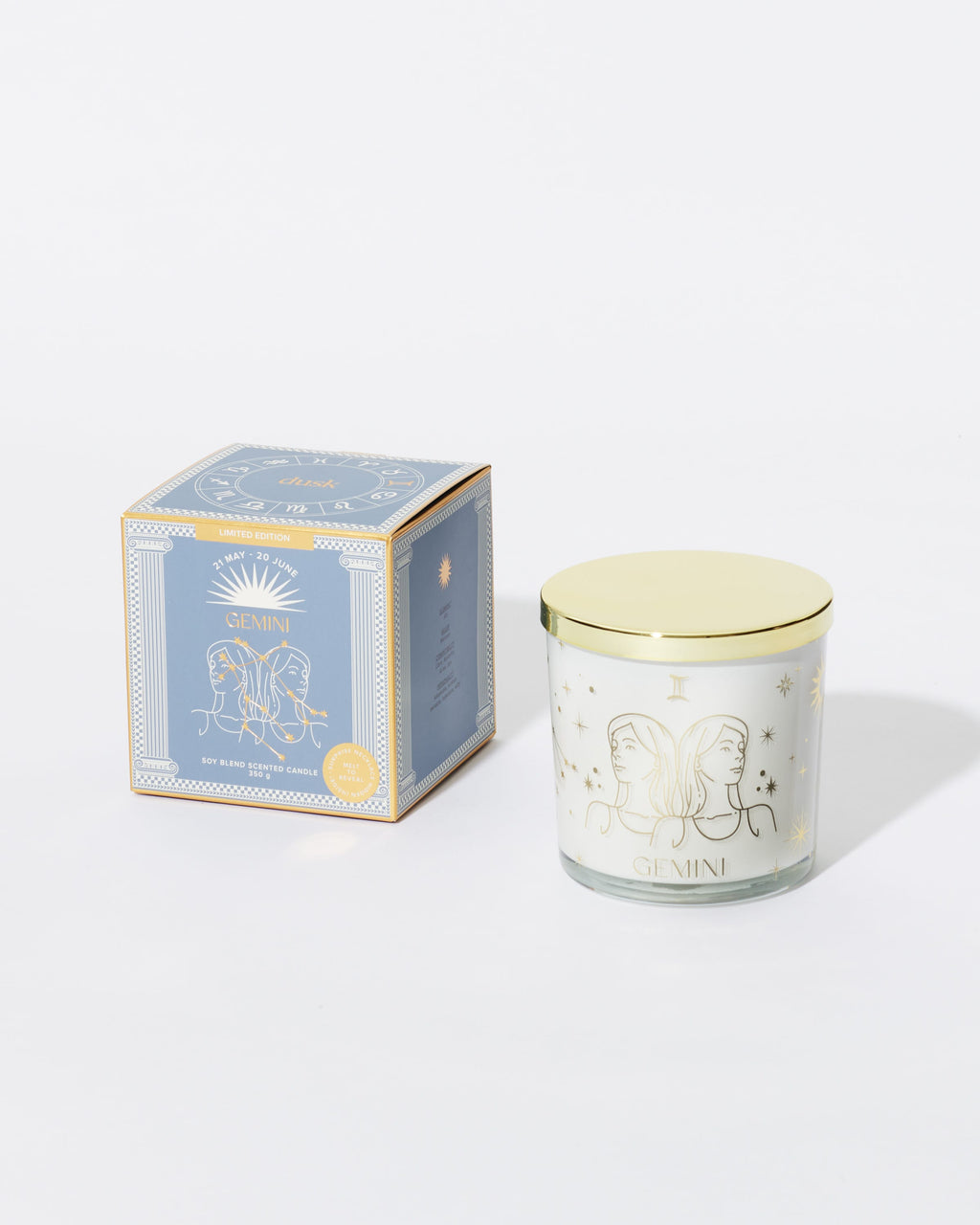 Gemini Soy Blend Scented Candle 350 g