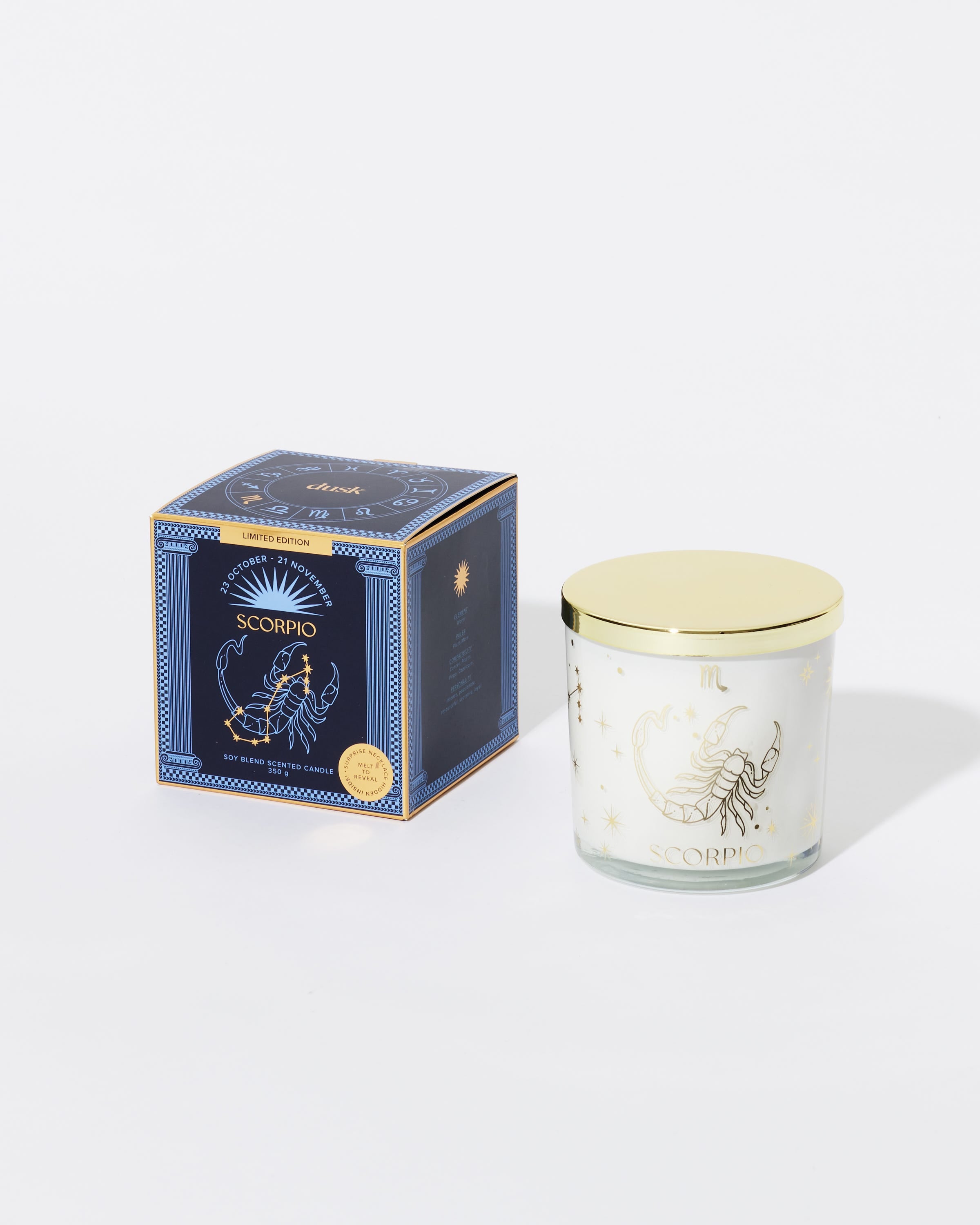 Scorpio Soy Blend Scented Candle 350g