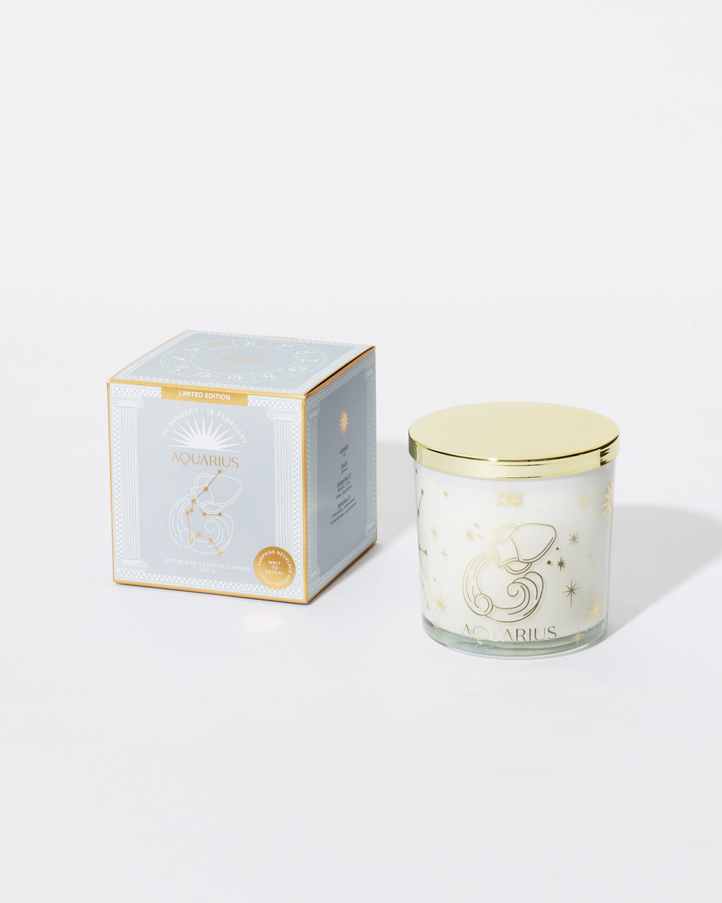 Aquarius Soy Blend Scented Candle 350 g