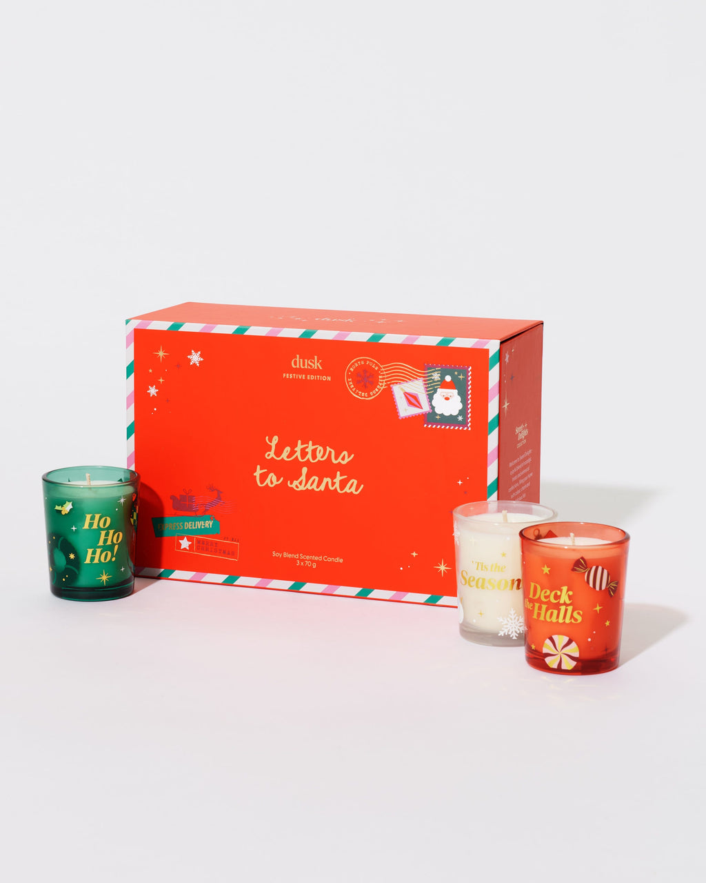 Letters to Santa Candle Discovery Set 3 x 70g