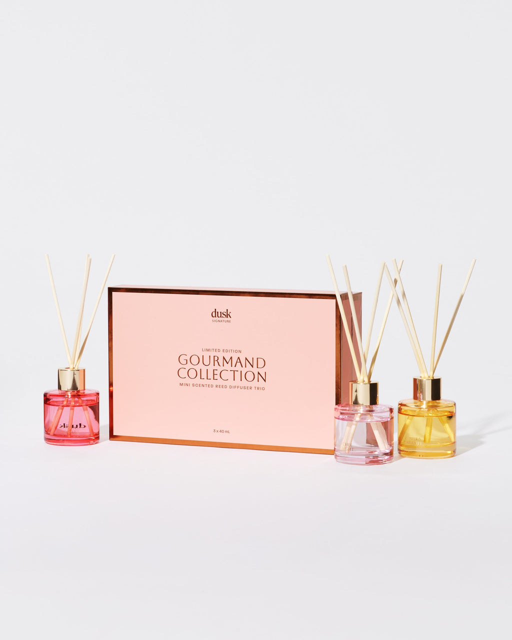 Gourmand Collection Mini Scented Reed Diffuser Trio