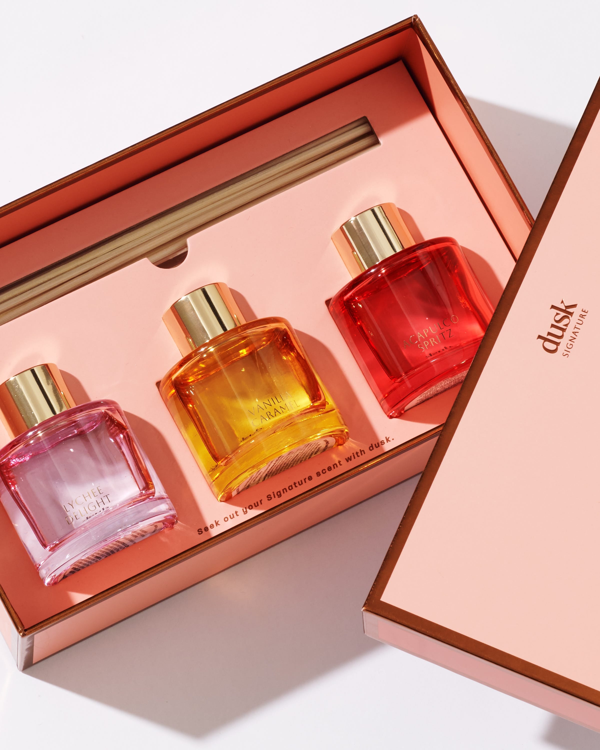 Gourmand Collection Mini Scented Reed Diffuser Trio