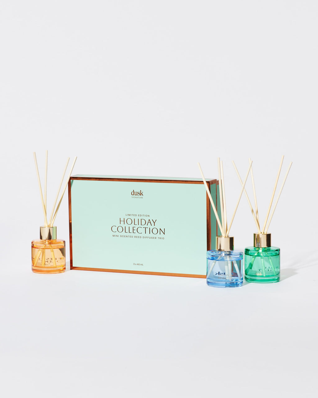 Holiday Collection Mini Scented Reed Diffuser Trio