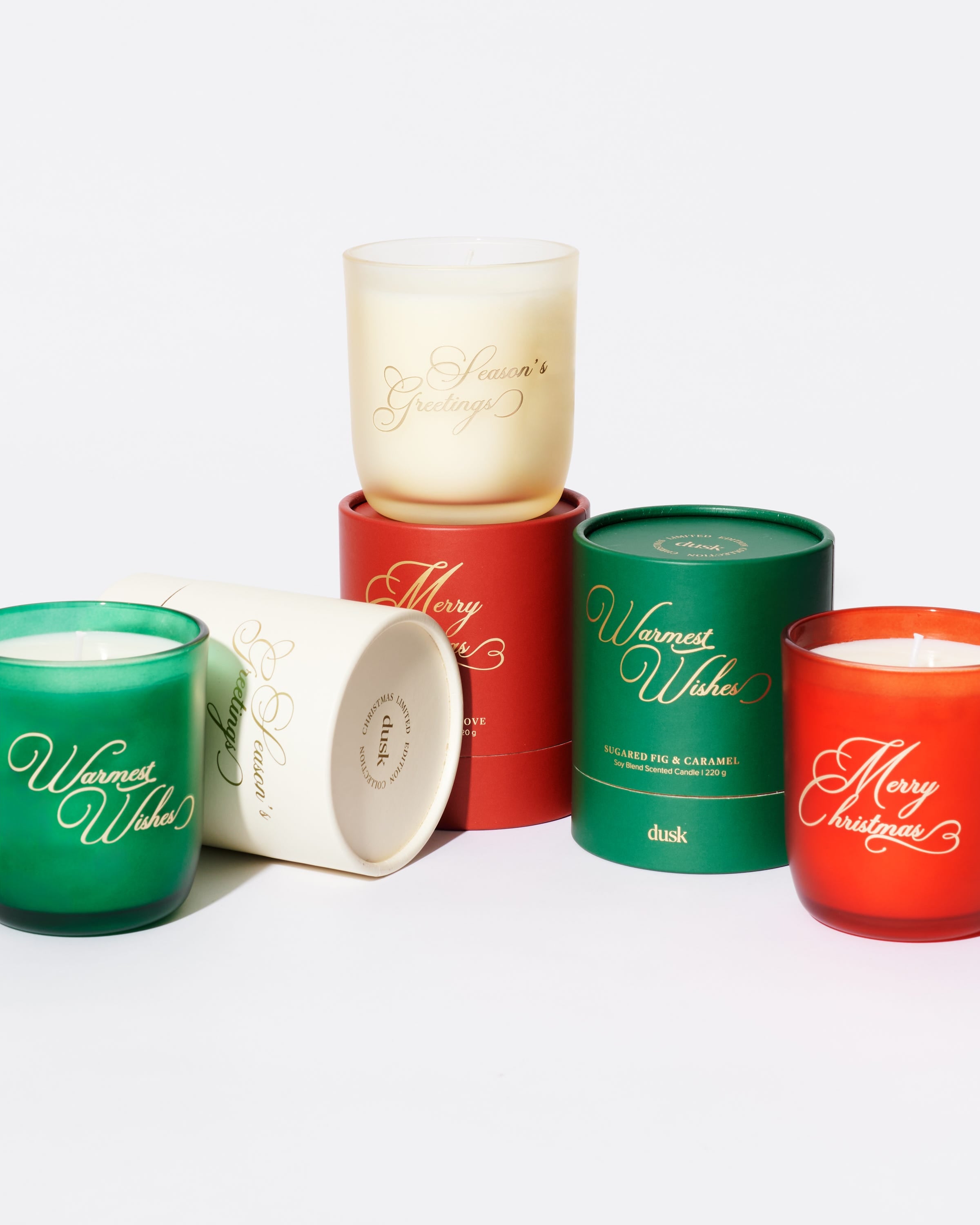 Season's Greetings Soy Blend Scented Candle 220 g