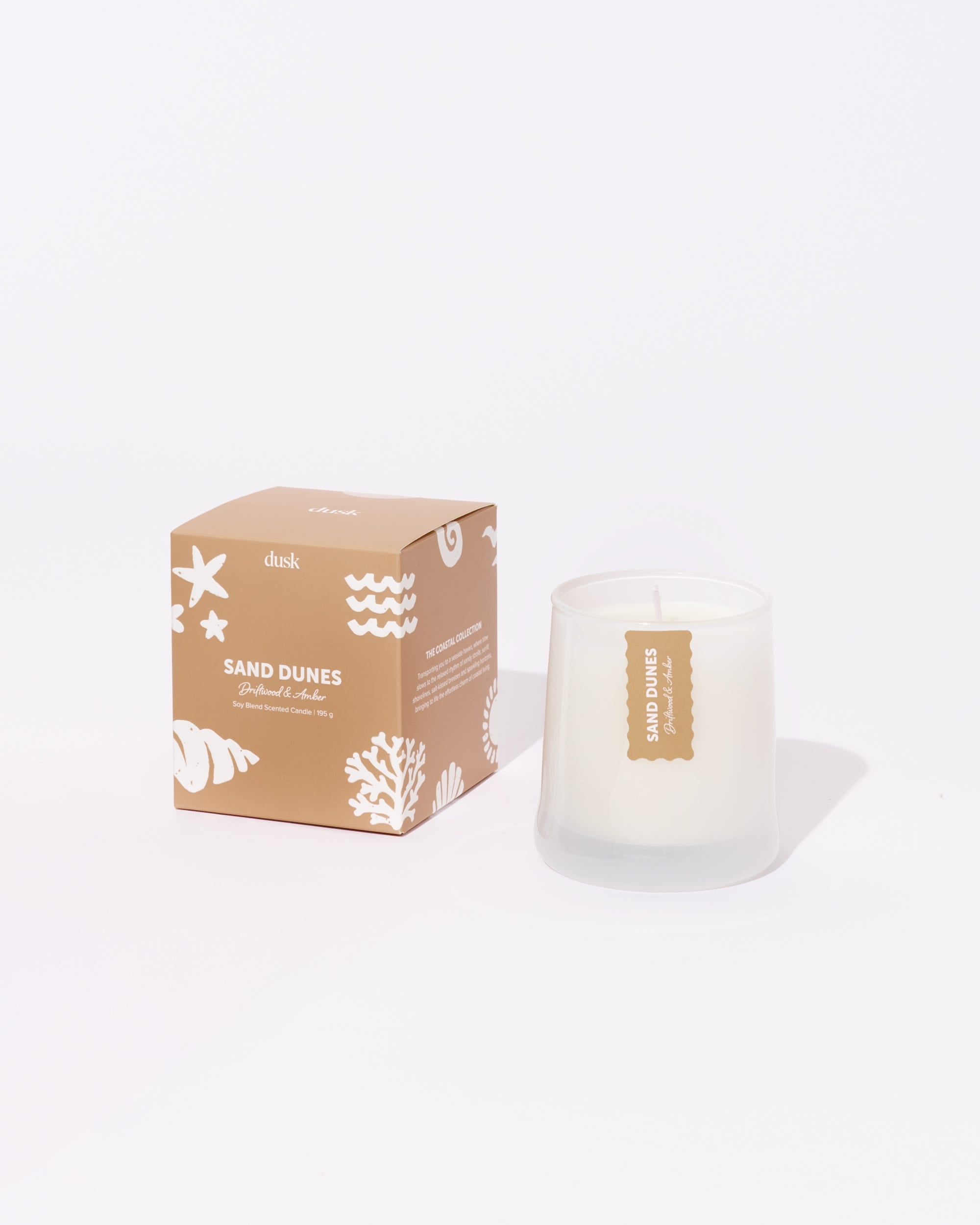 Sand Dunes Soy Blend Scented Candle 195g