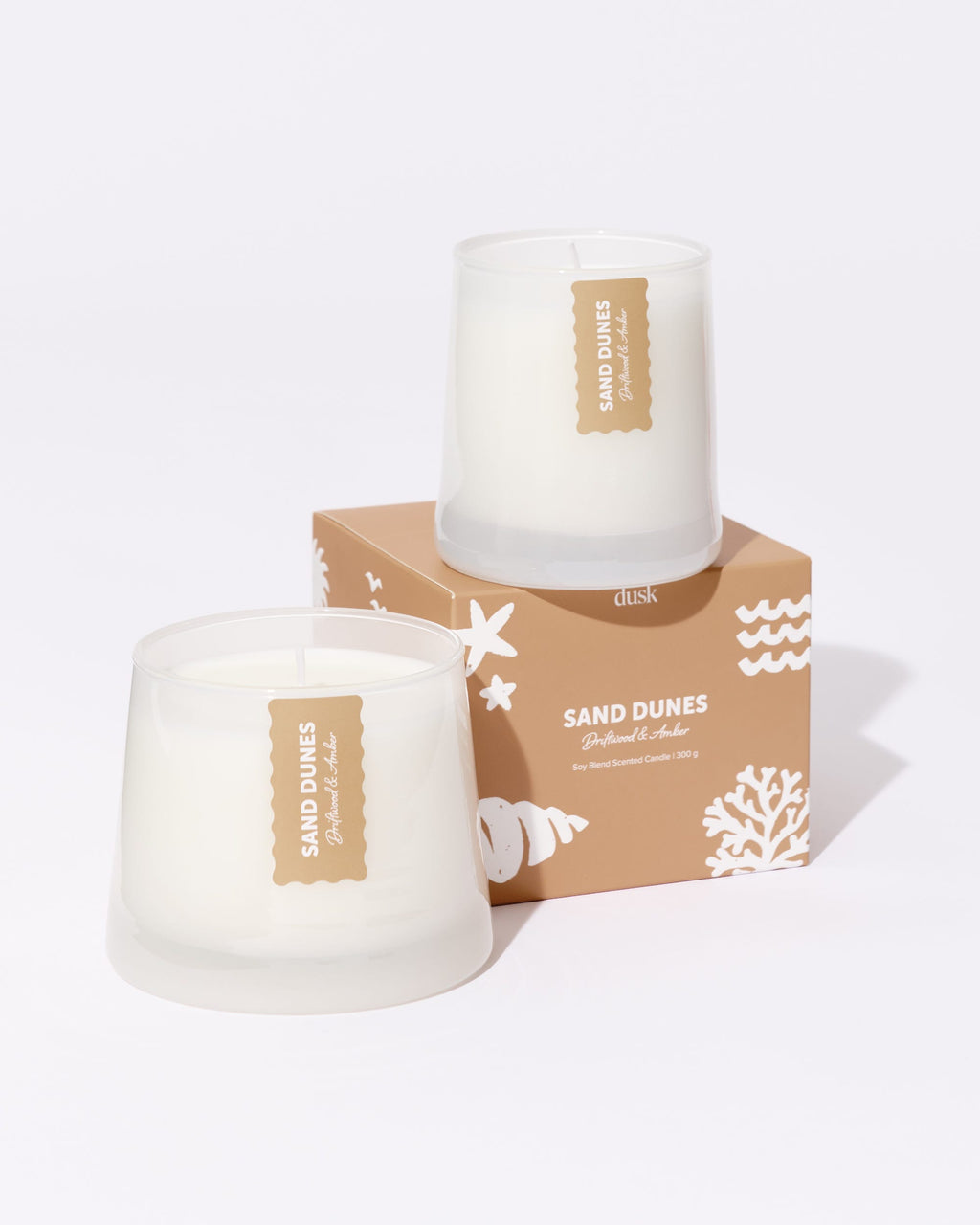 Sand Dunes Soy Blend Scented Candle 195g