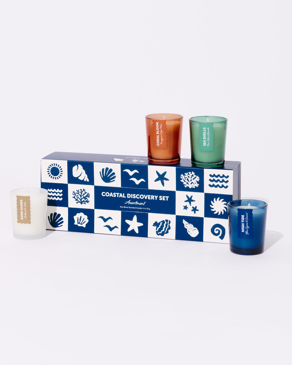 Coastal Discovery Candle Set 4 Pack