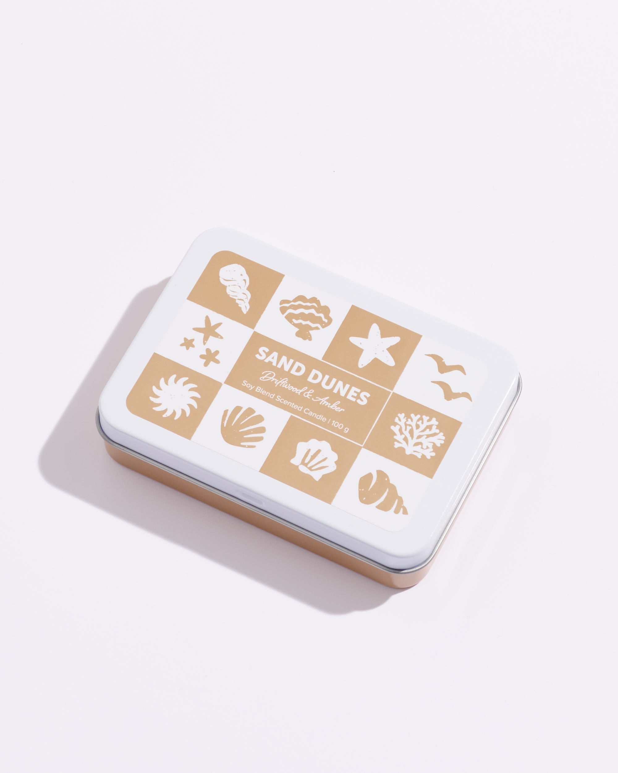 Sand Dunes Soy Blend Scented Candle 100g