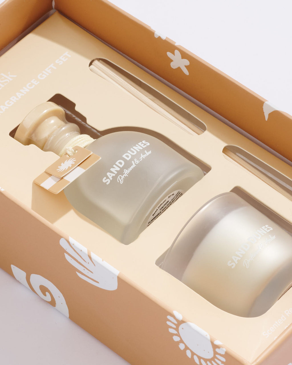 Sand Dunes Candle & Reed Diffuser Gift Set