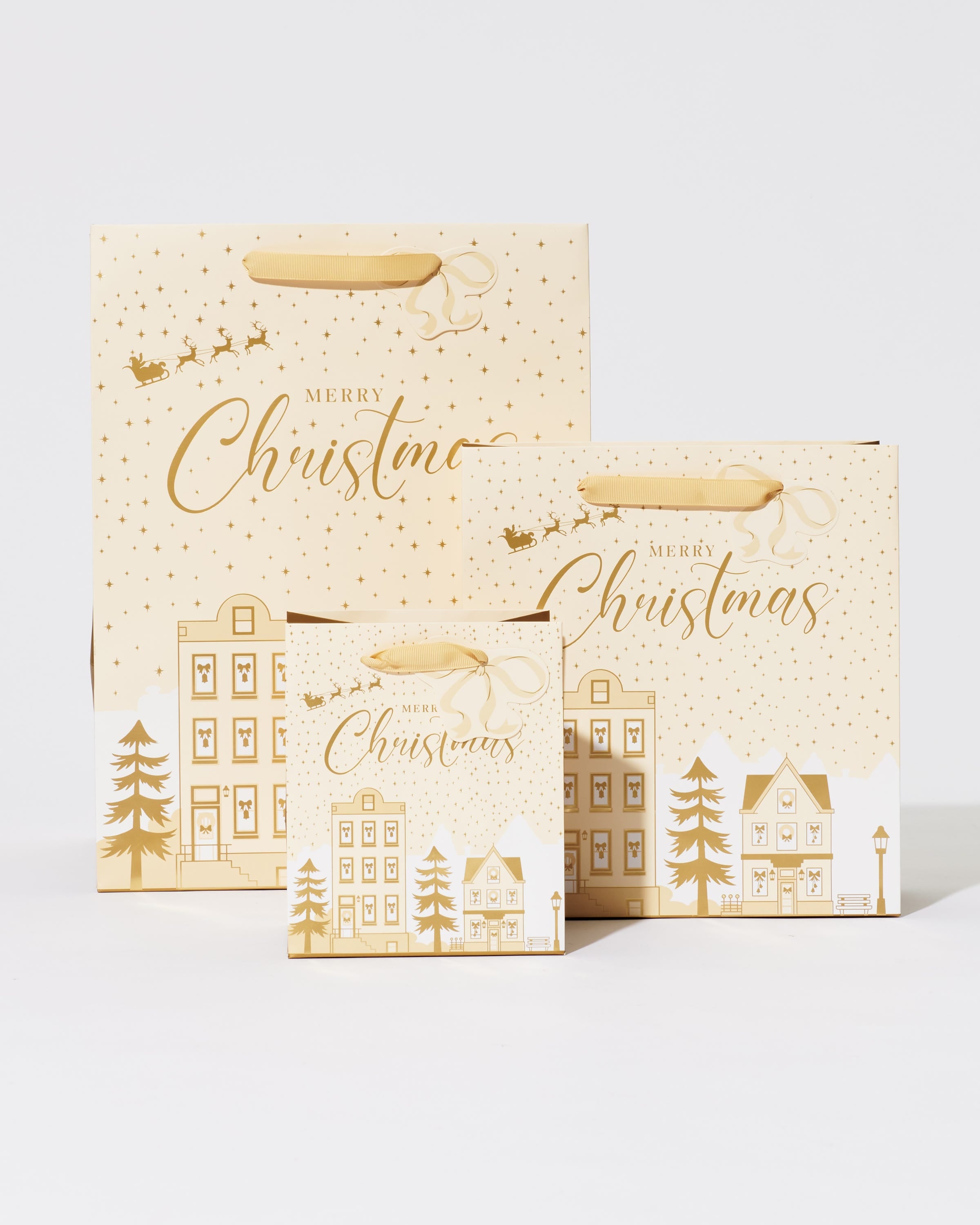 Christmas Village Gift Bags - S