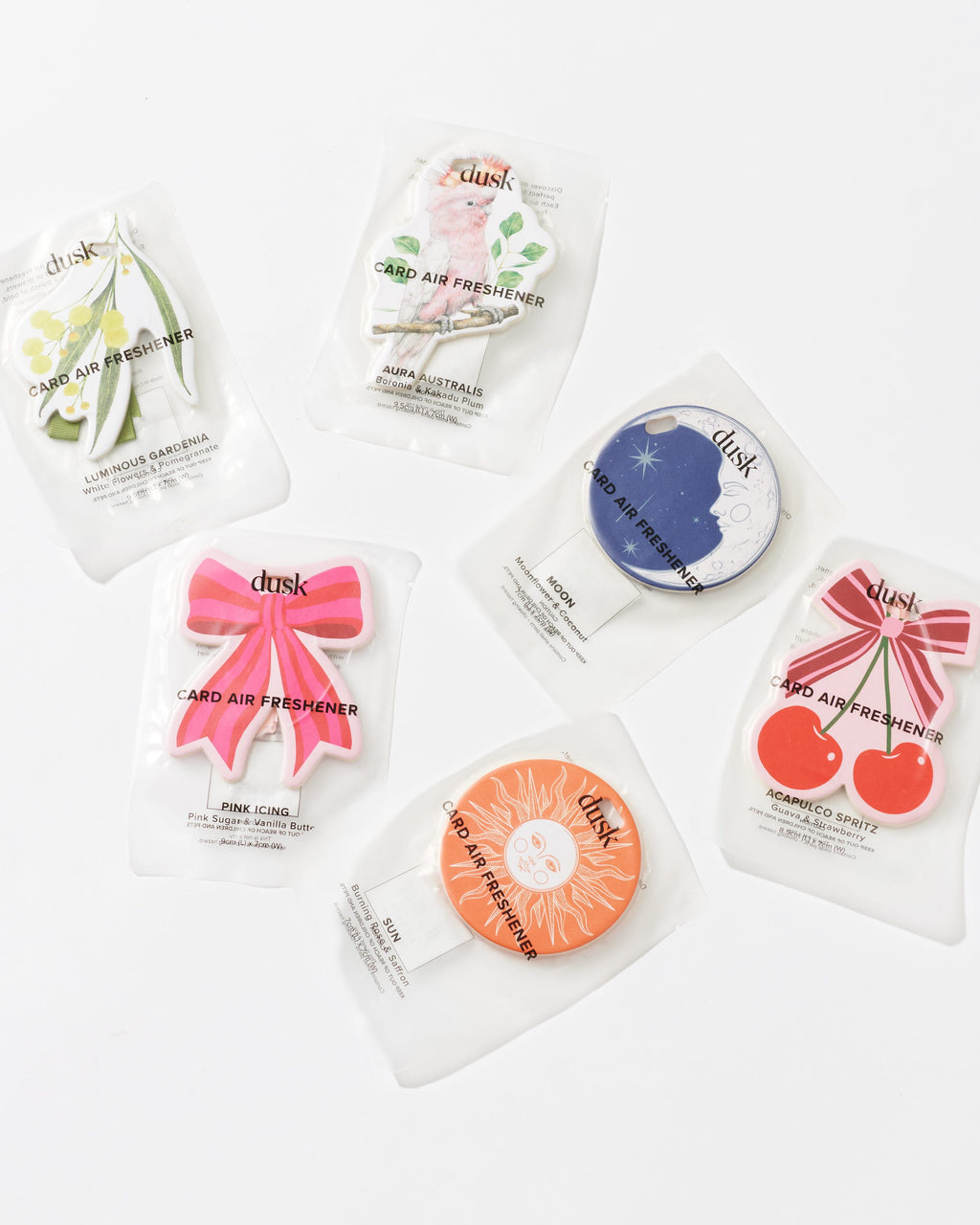Scented Card Air Freshener Bird