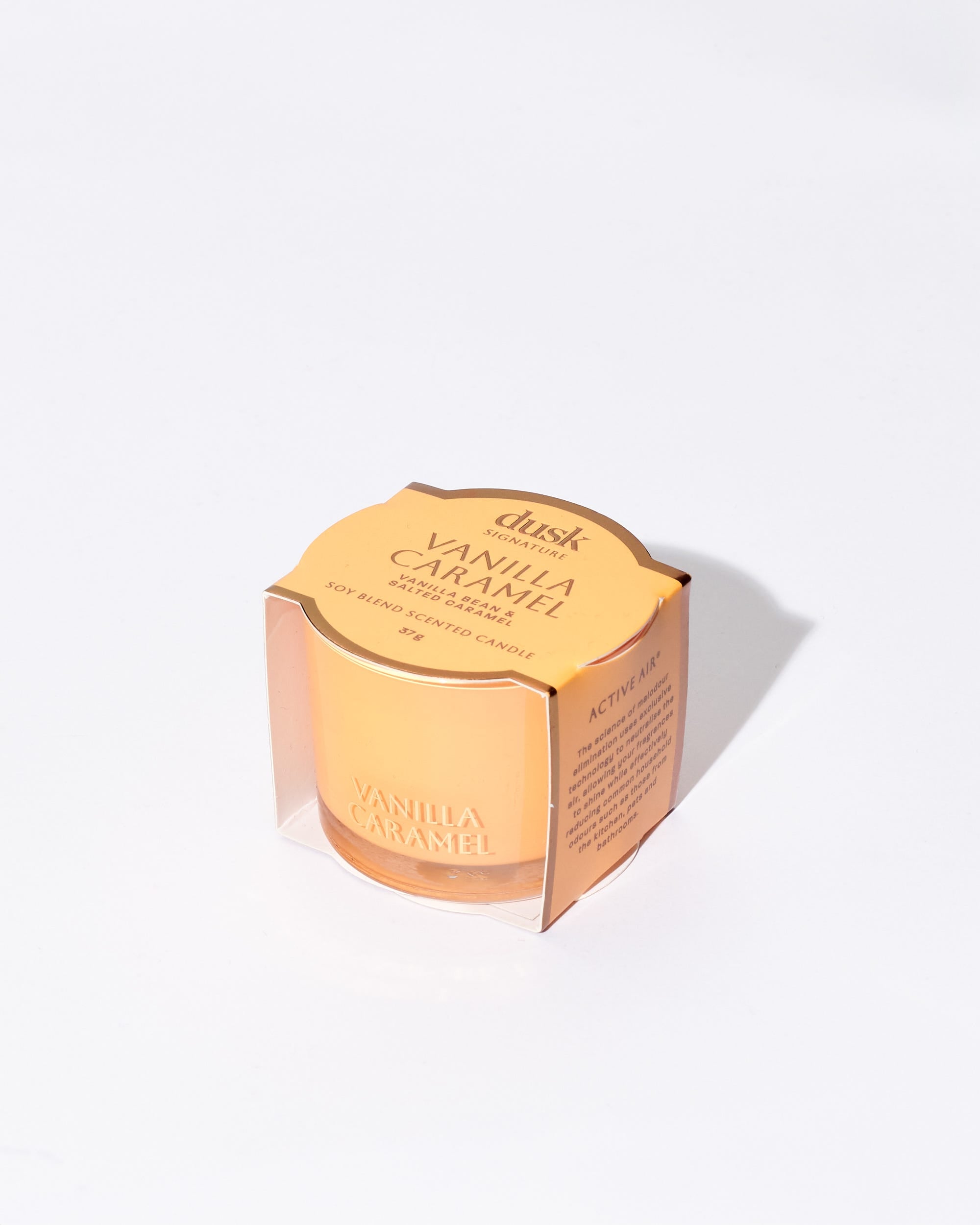 Vanilla Caramel Soy Blend Scented Candle 37g