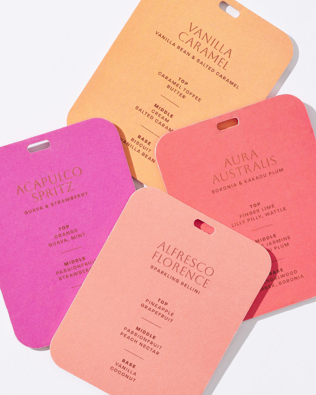 Acapulco Spritz Scented Card Hanging Diffuser