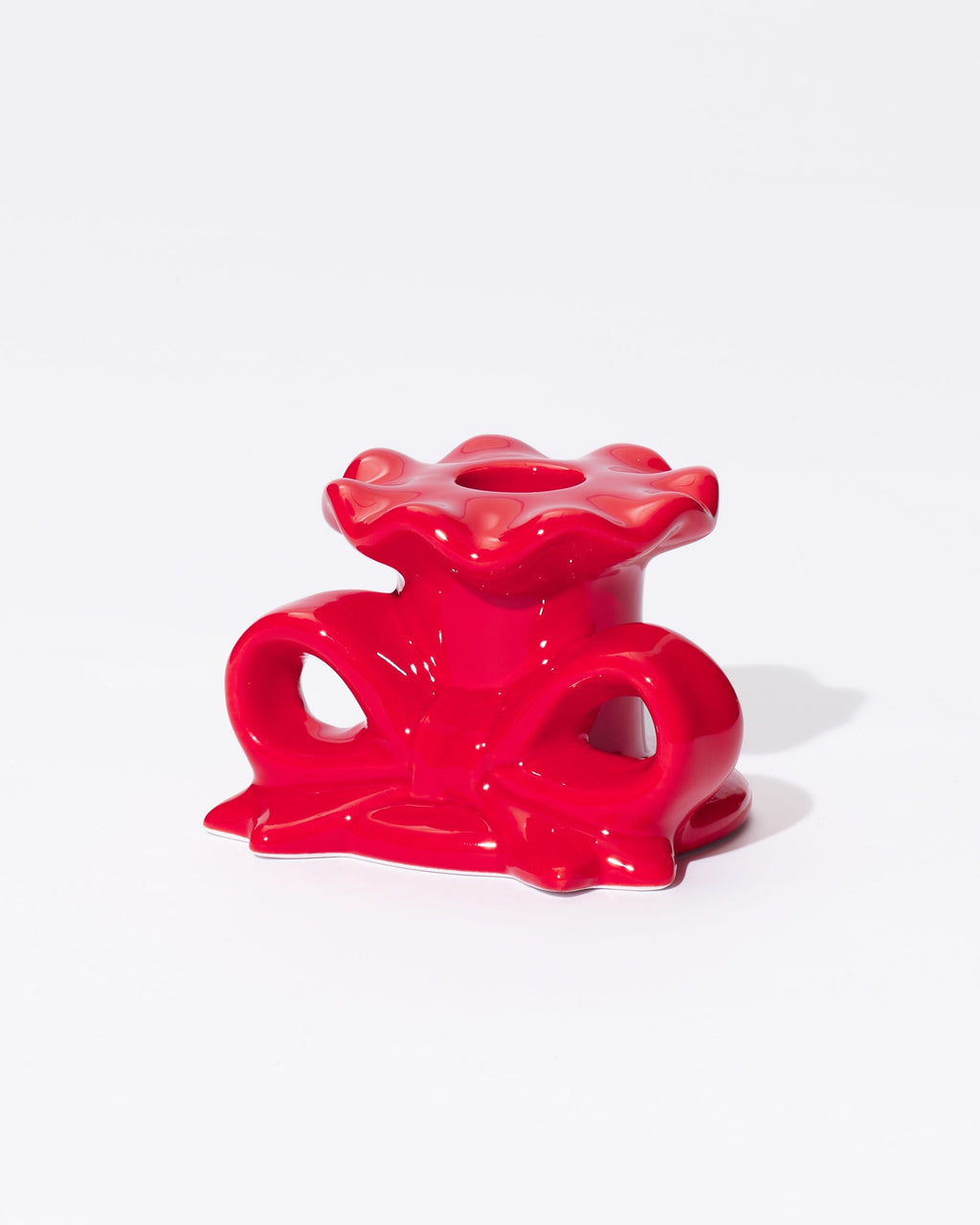 Bow Taper Candle Holder