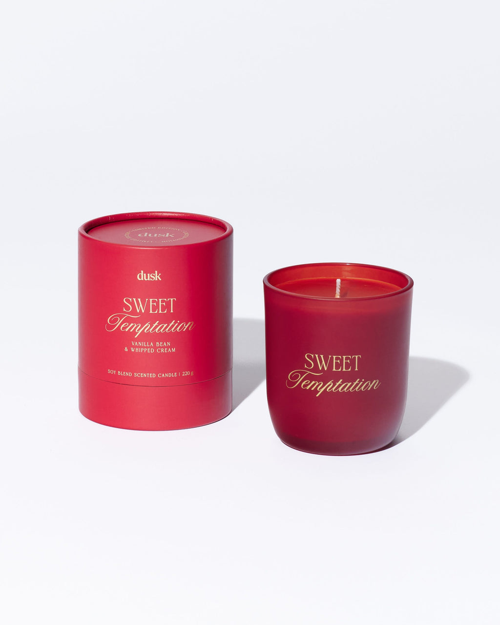 Sweet Temptation Soy Blend Scented Candle 220g