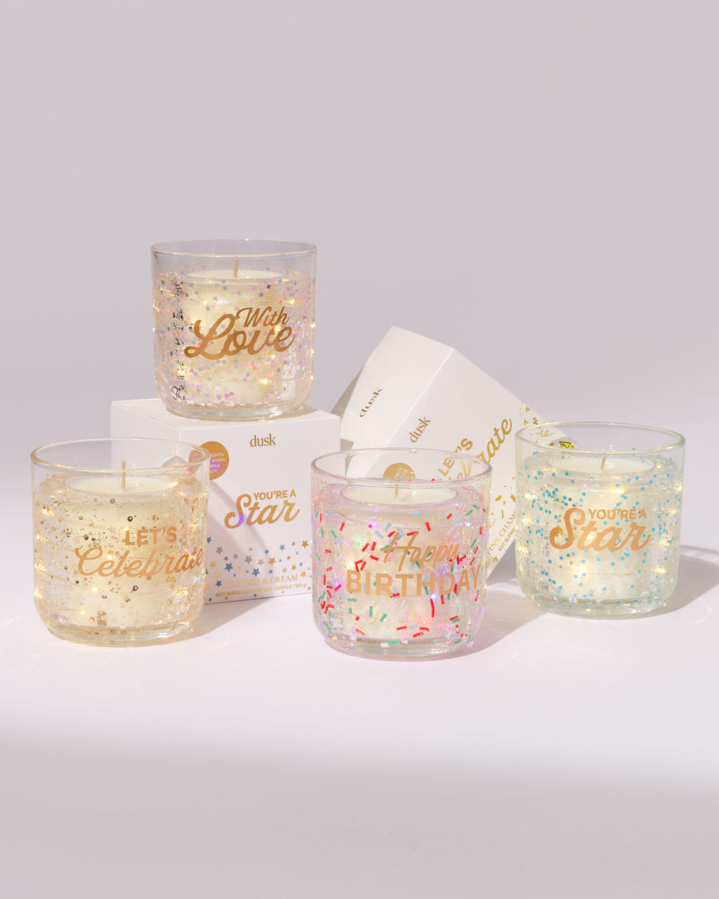 With Love LED Light Up Candle 160g