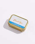 Thank You Message Tin Candle 100g