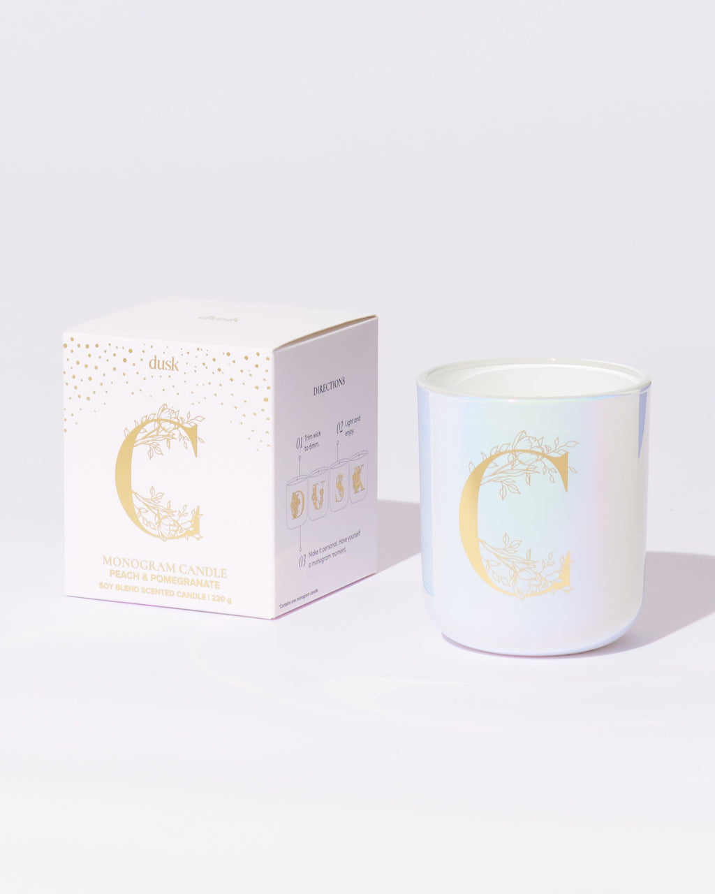 C Monogram Candle 220g