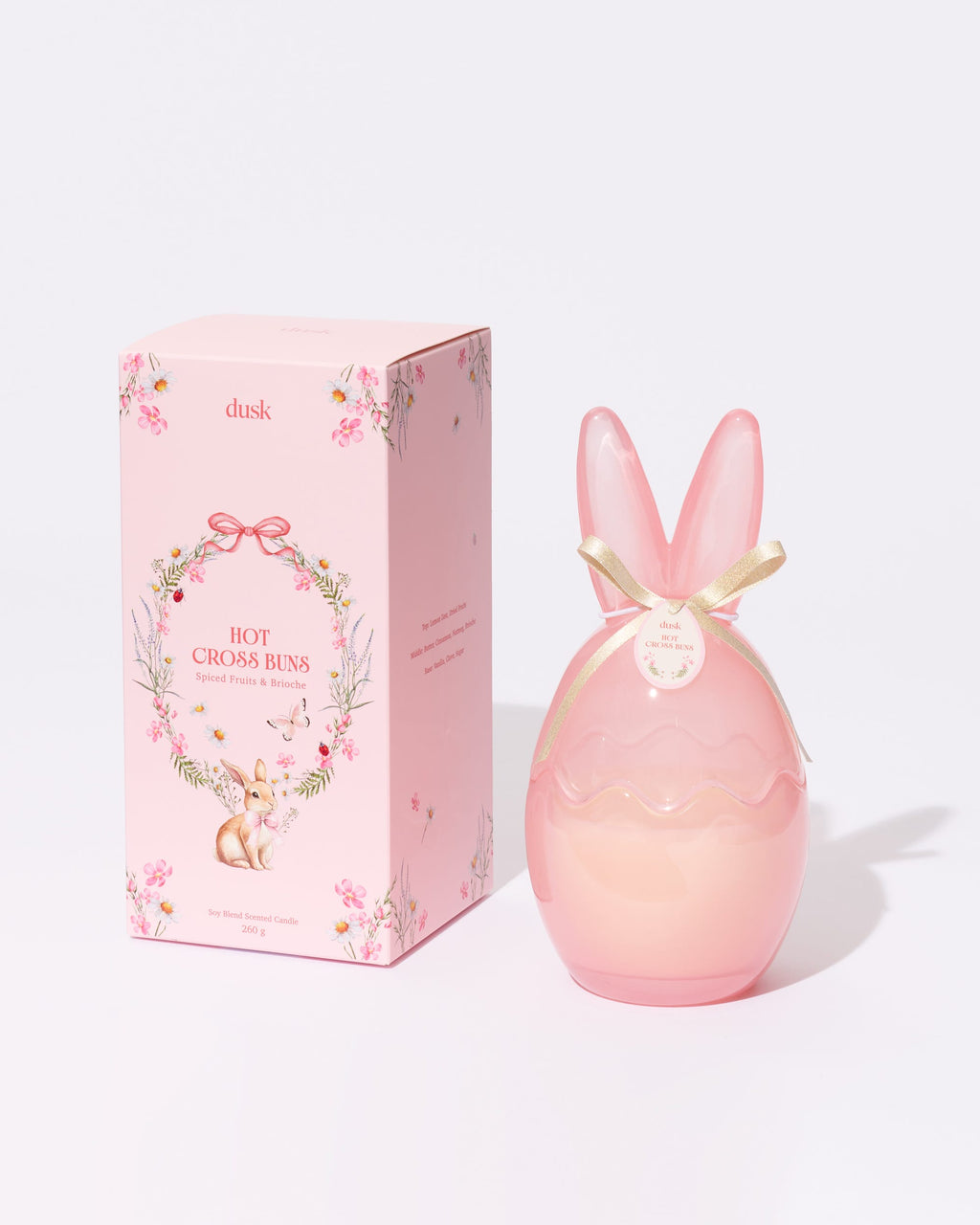 Hot Cross Buns Soy Blend Scented Candle 260g