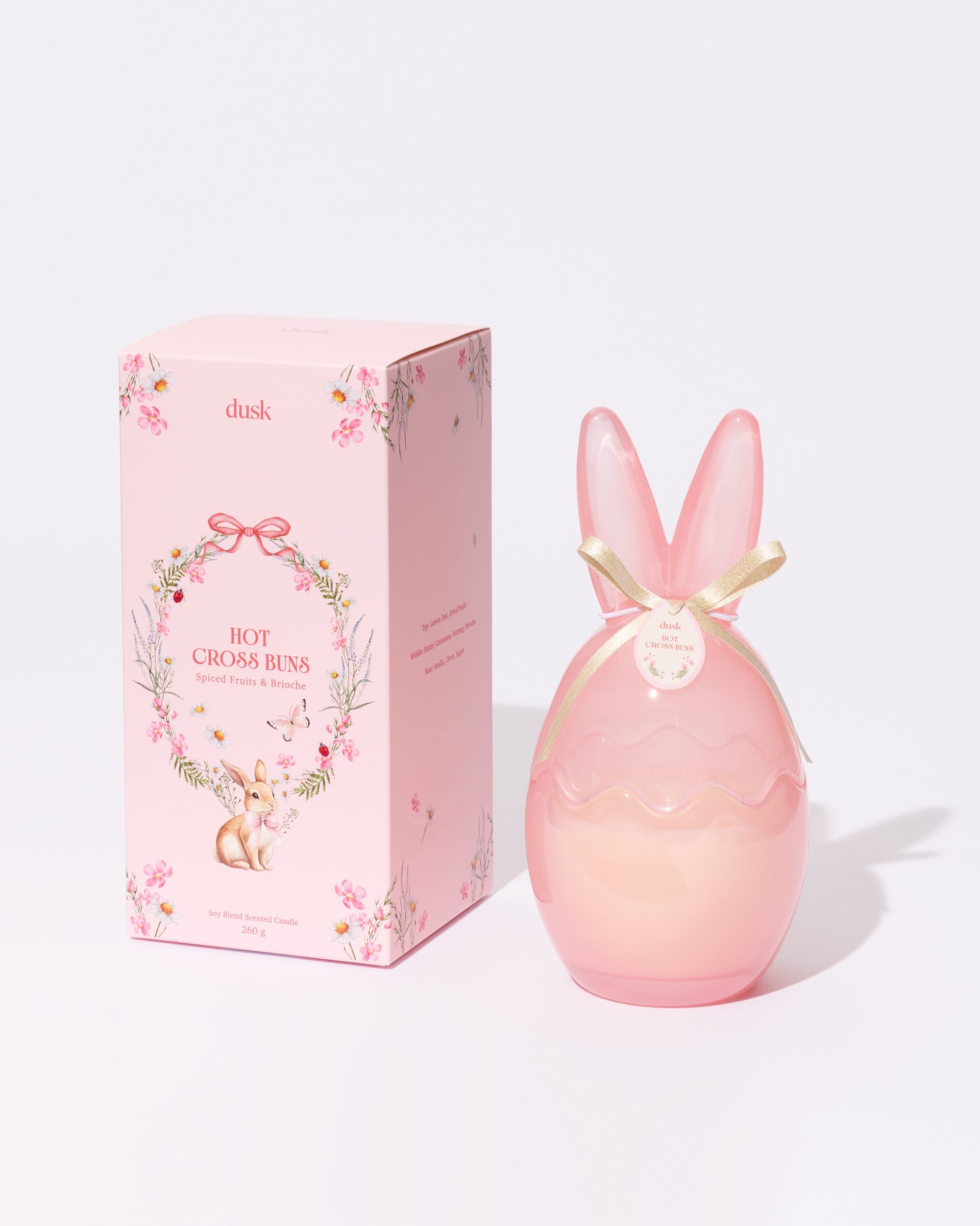 Hot Cross Buns Soy Blend Scented Candle 260g