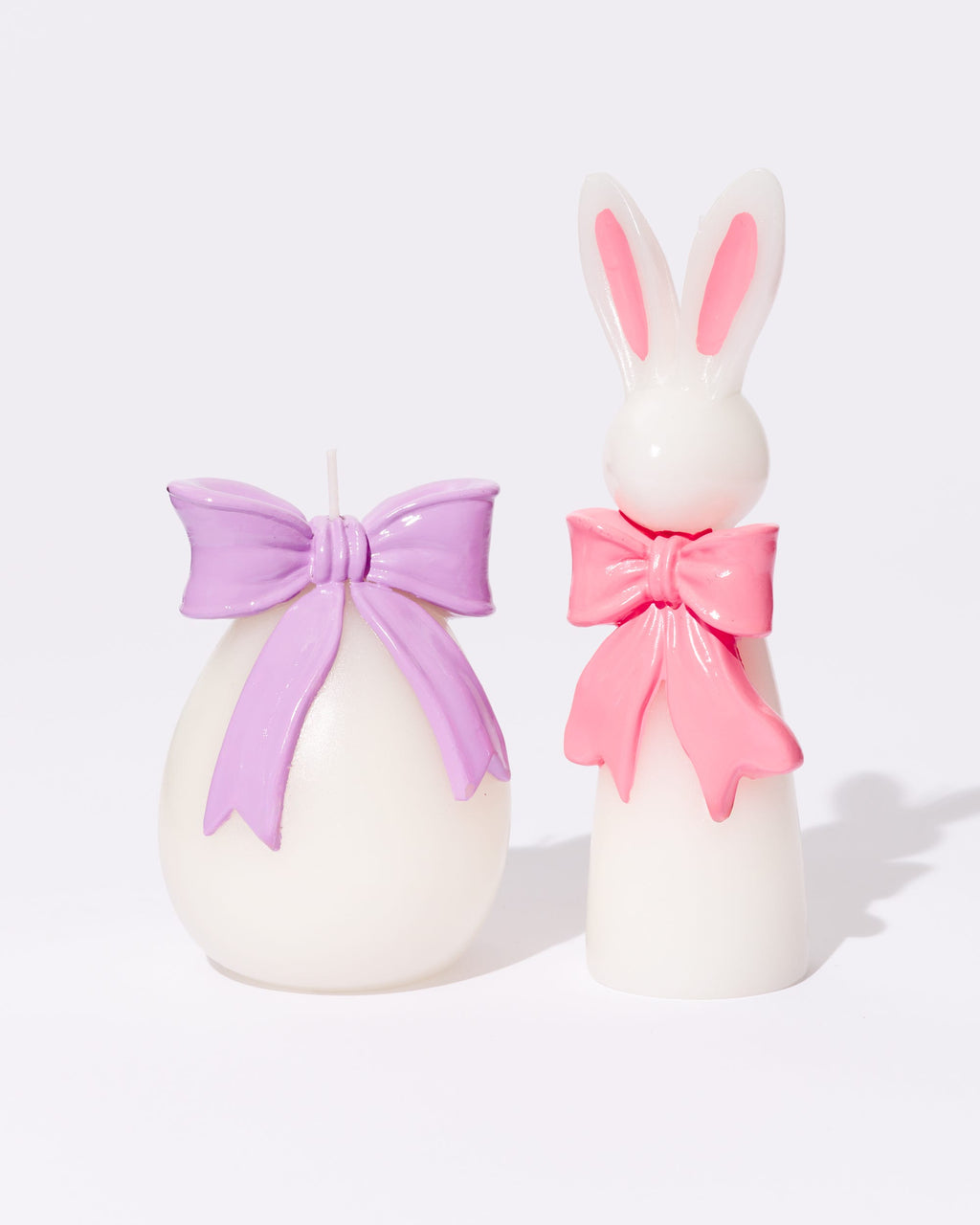 Egg with Bow Unscented Candle 330g