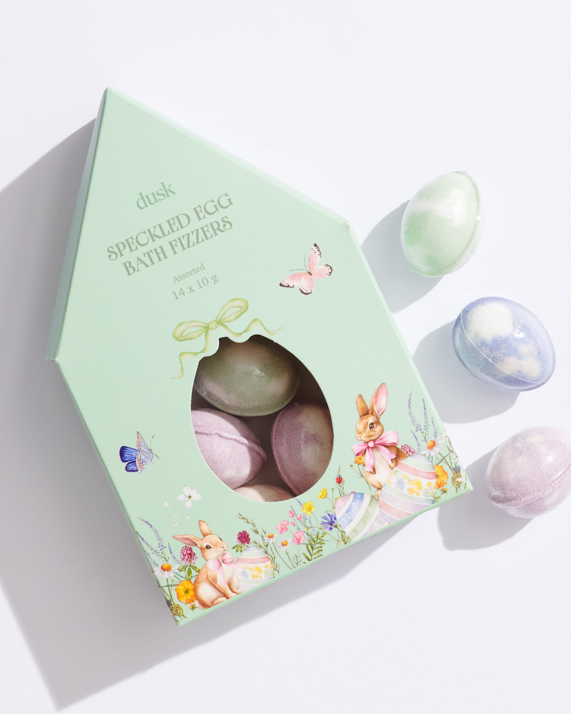 Speckled Eggs Assorted Bath Fizzers 14 Pack