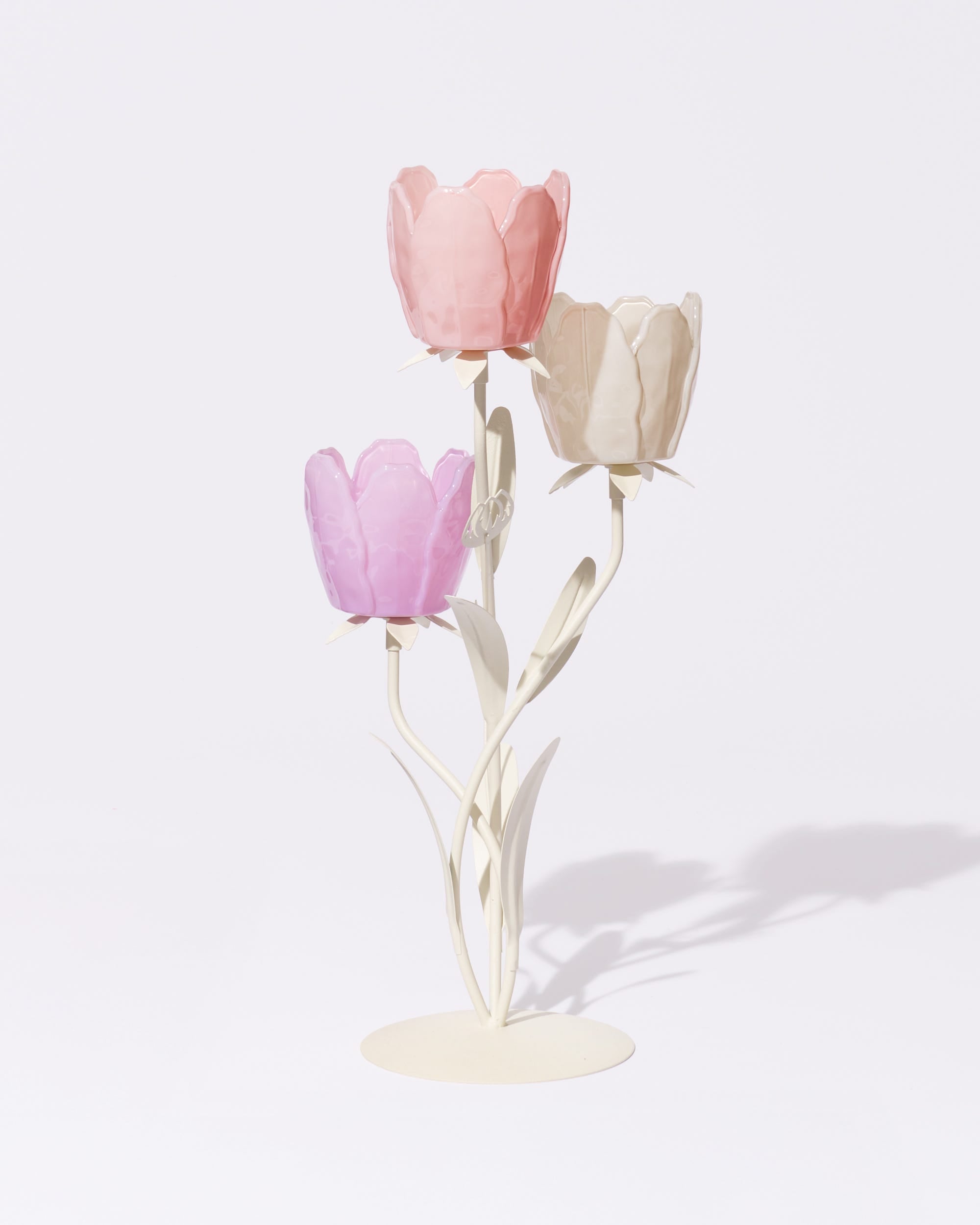 Tulip Tealight Holder 3 Cup