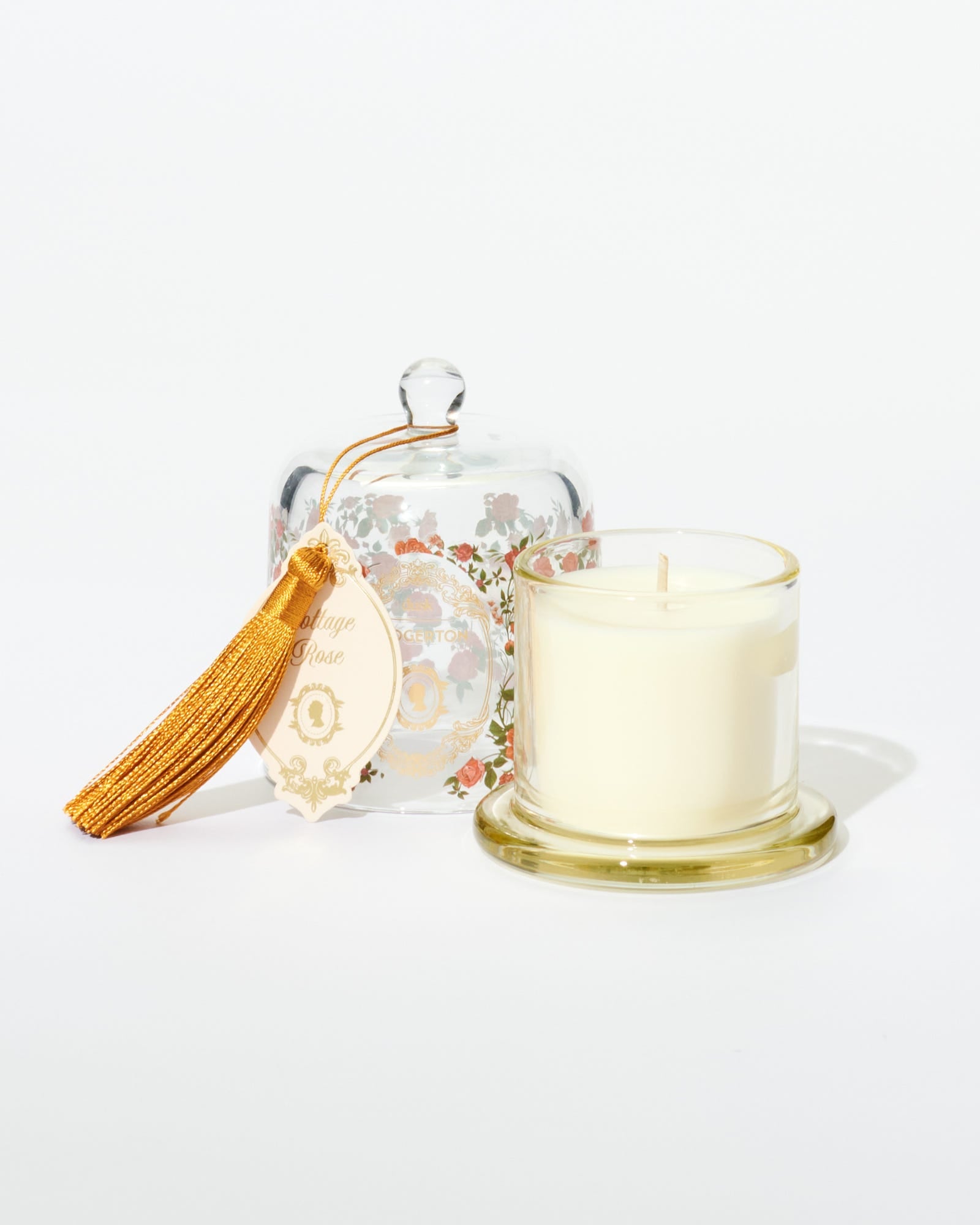 Cottage Rose Soy Blend Scented Candle 110g
