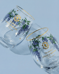 Wandering Wisteria Wine Glasses 2 Pack