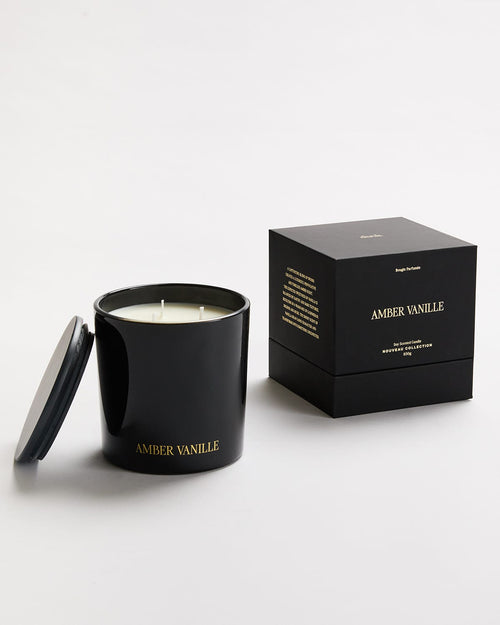Amber Vanille Candle 650g Nouveau