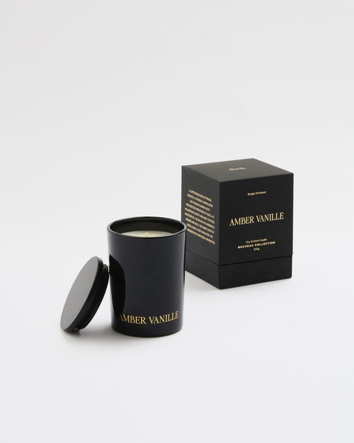 Amber Vanille 250g Candle 30hr Nouveau