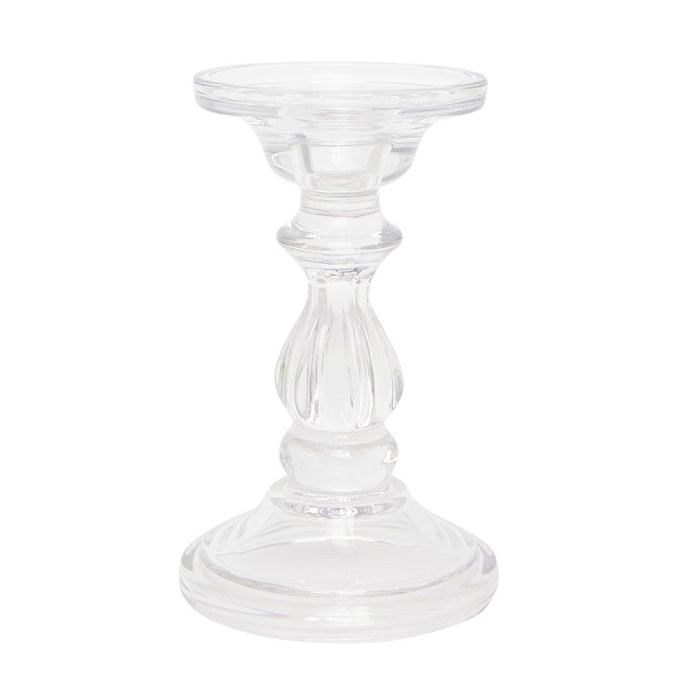 Renley Glass Pillar & Taper Holder