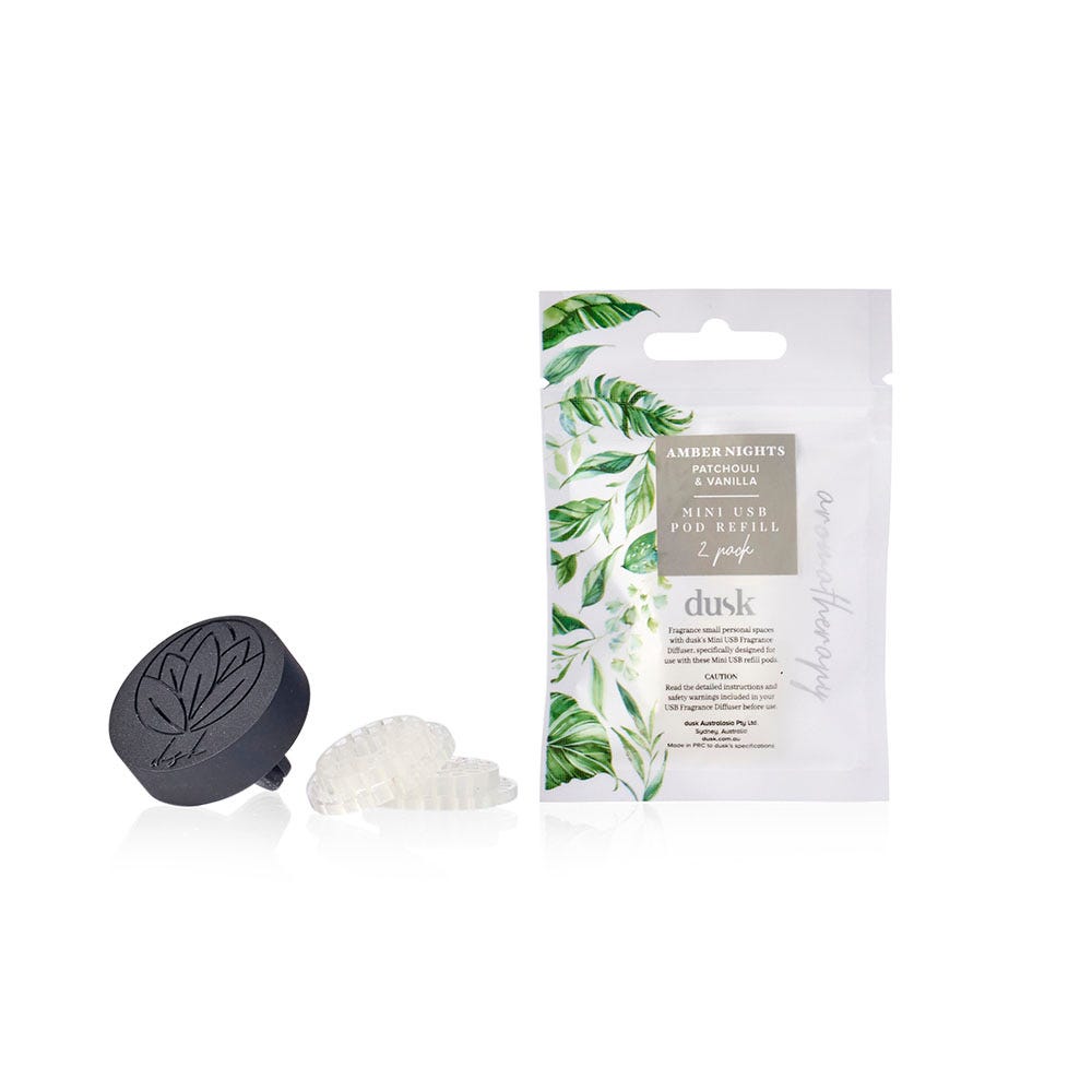 Lotus Fragranced Car Diffuser Amber Nights