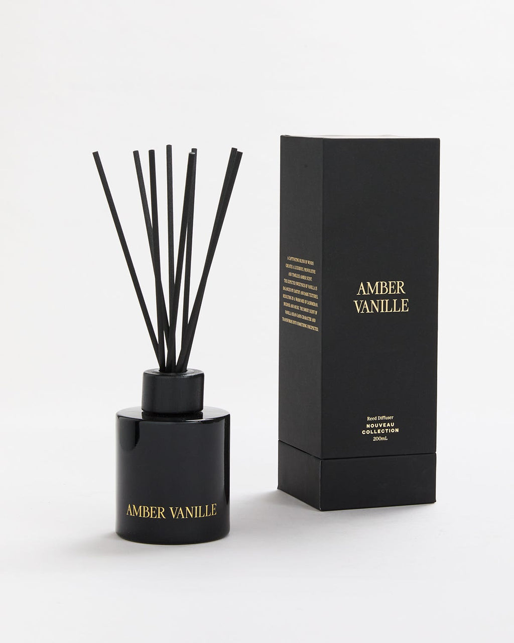 Amber Vanille Reed Diffuser 200mL Nouveau