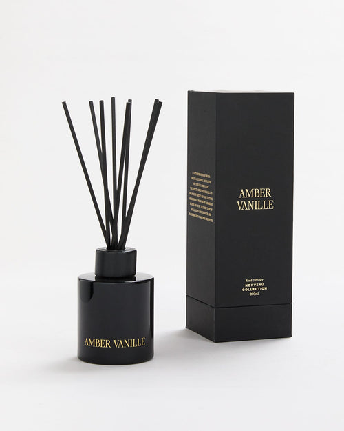 Amber Vanille Reed Diffuser 200mL Nouveau