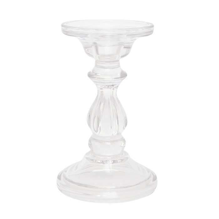 Renley Glass Pillar & Taper Holder