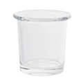 Lipped Votive Candle Holder