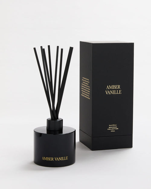 Amber Vanille Reed Diffuser 450mL Nouveau