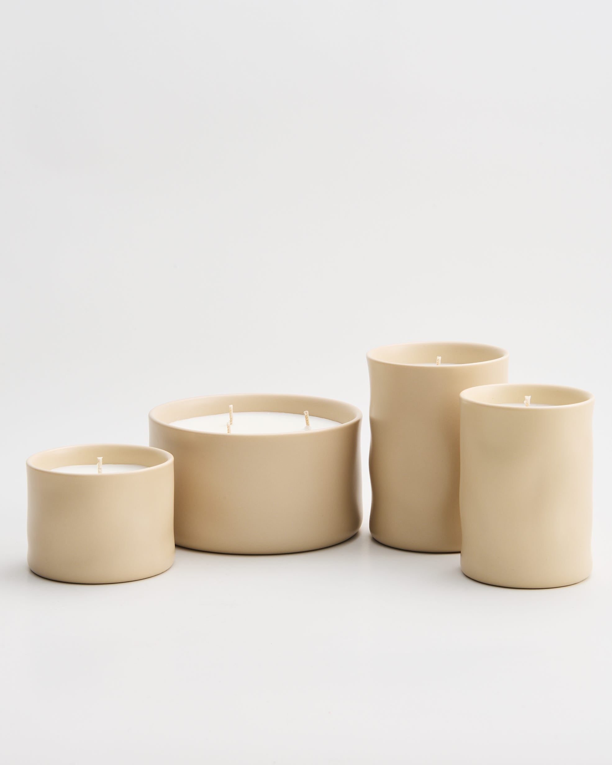 Soy Blend Scented Ceramic Candle 140g Cashmere