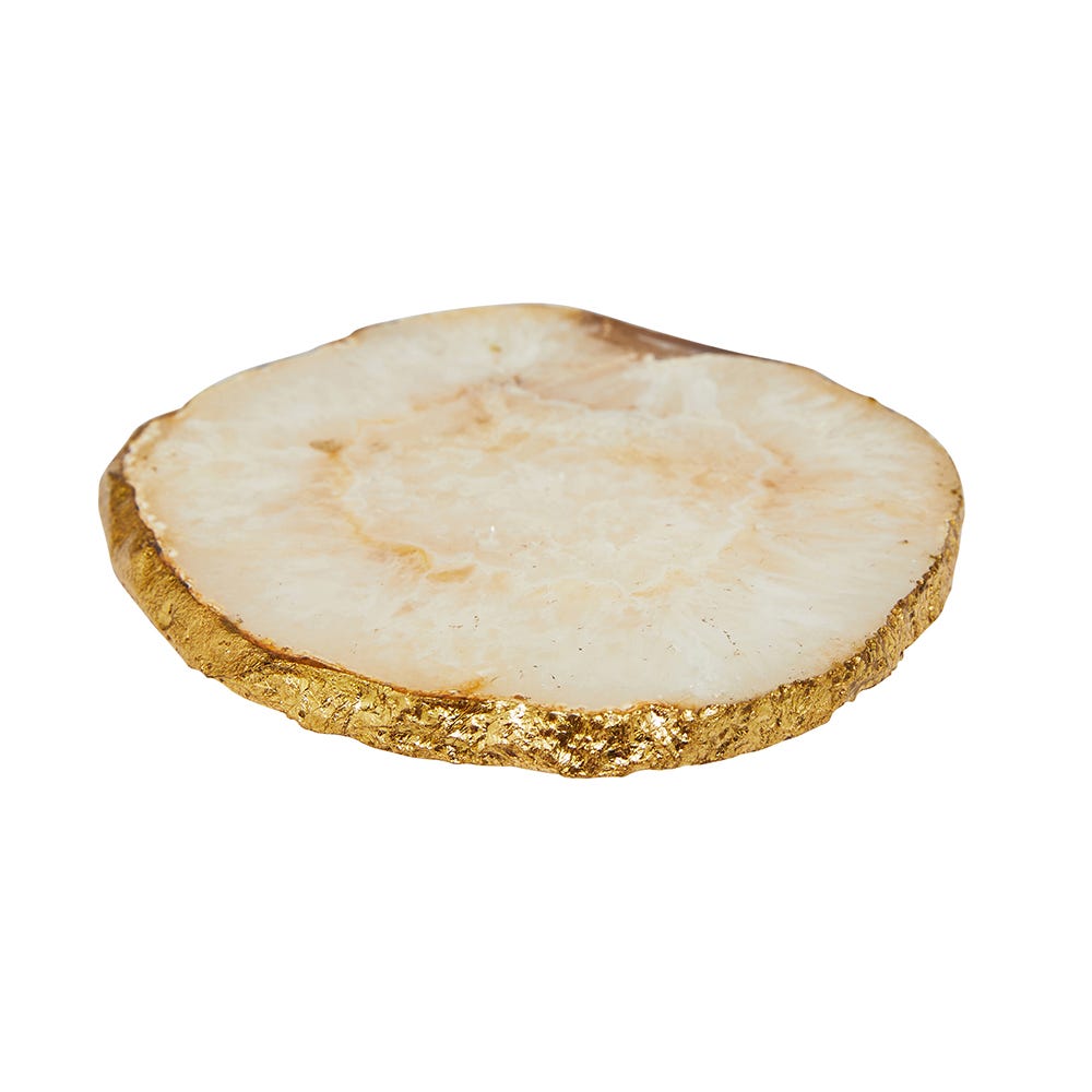 Rosetti Agate White Plate 10cm