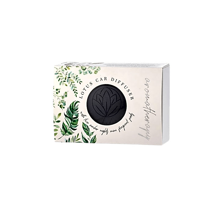 Lotus Fragranced Amber Nights Car Diffuser