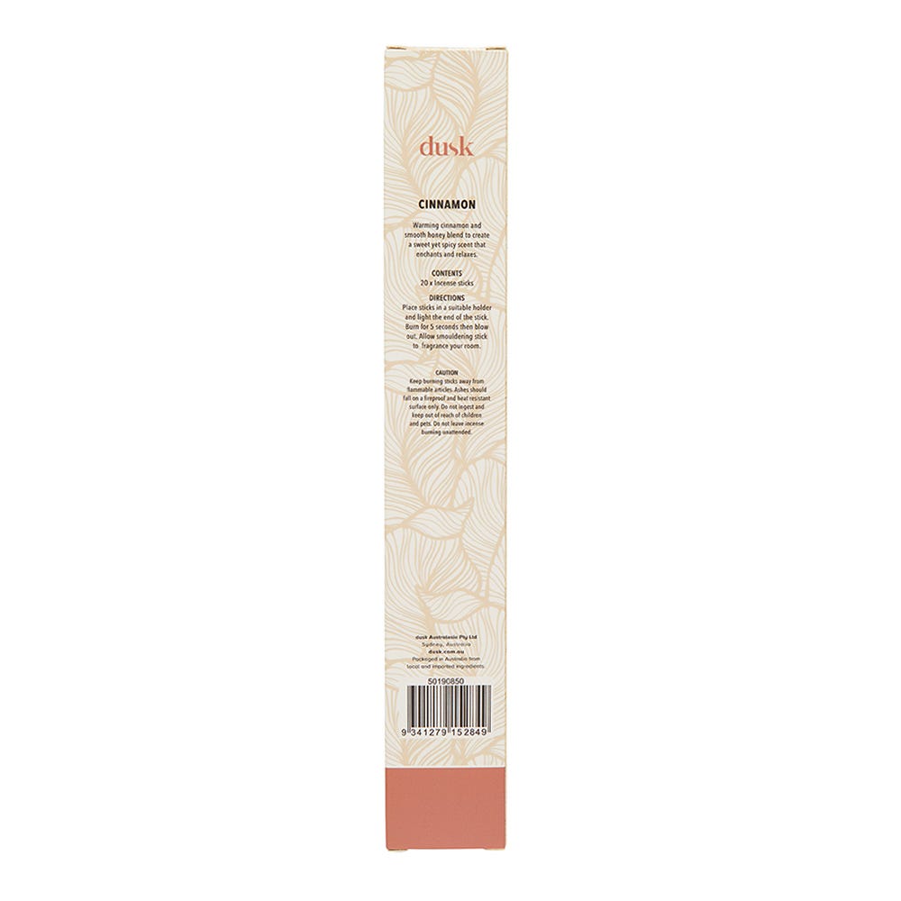 Cinnamon Incense Sticks 20pk