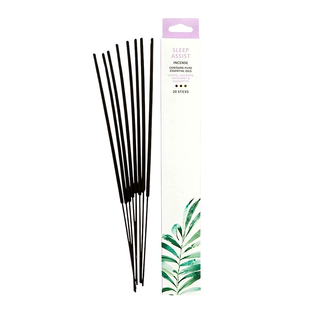 Sleep Assist Essential Oil Incense Sticks (20 Pack)