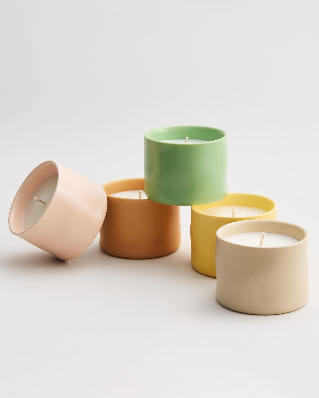 Soy Blend Scented Ceramic Candle 140g Cashmere